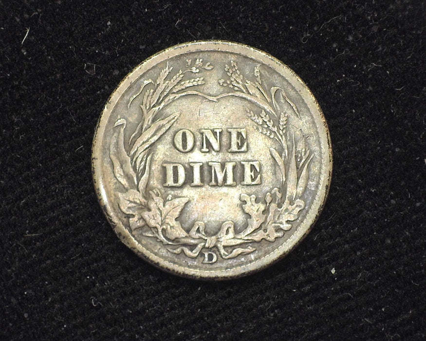 1911 D Barber Dime VF - US Coin