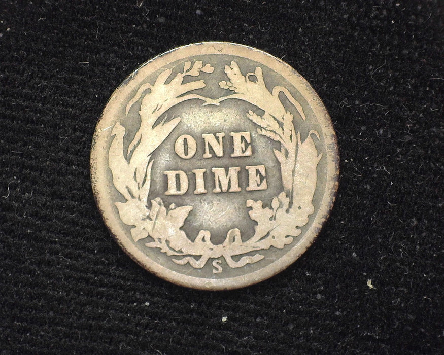 1913 S Barber Dime G - US Coin