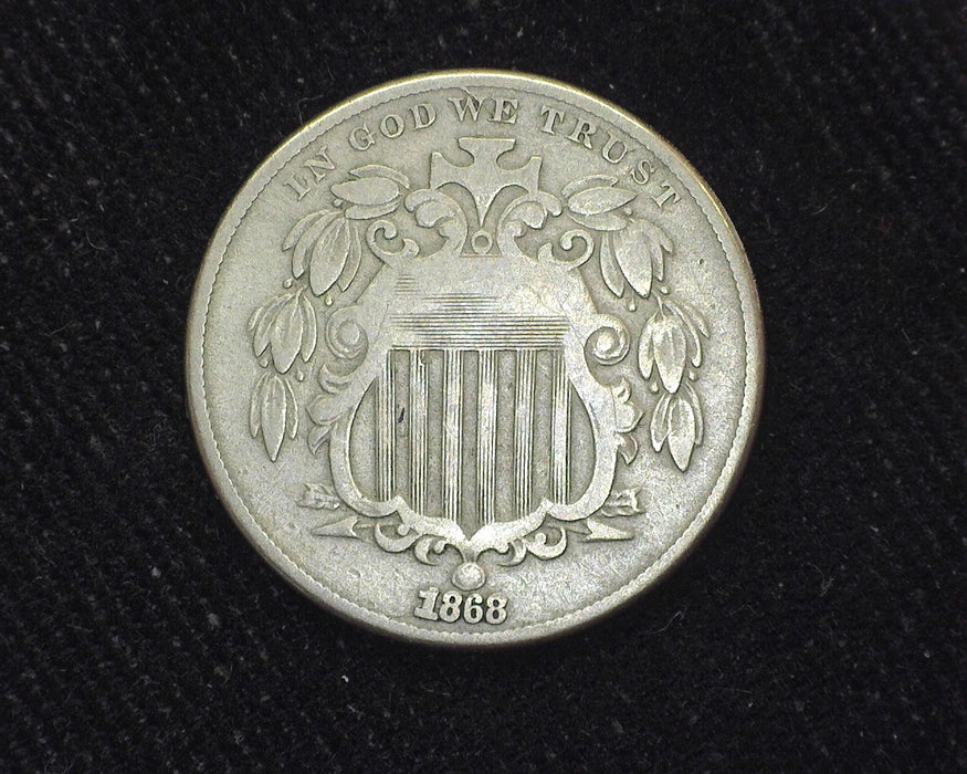 1868 Shield Nickel F - US Coin