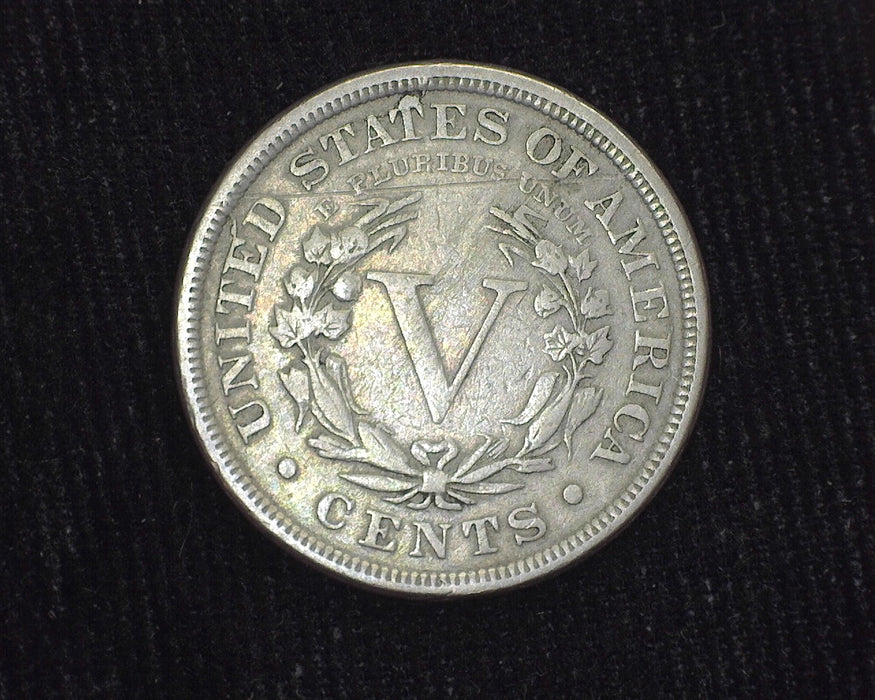 1887 Liberty Head Nickel scratch. VF - US Coin