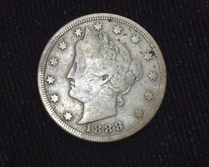 1888 Liberty Head Nickel F - US Coin