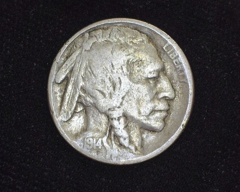 1914 Buffalo Nickel VG - US Coin