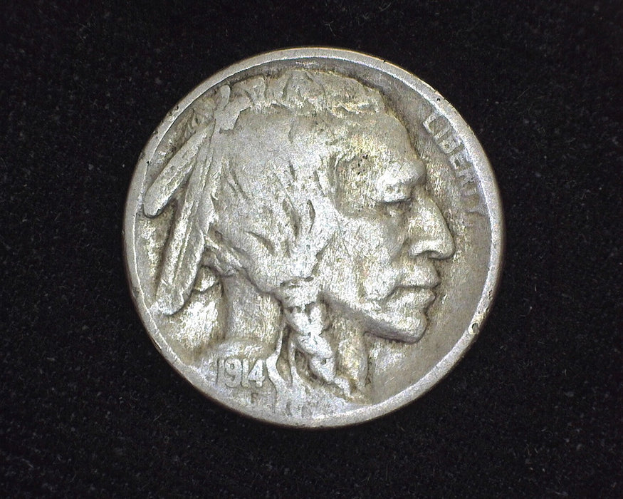 1914 Buffalo Nickel VG - US Coin