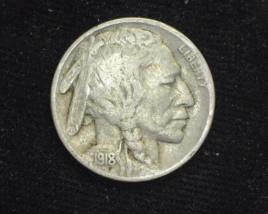 1918 S Buffalo Nickel VG - US Coin