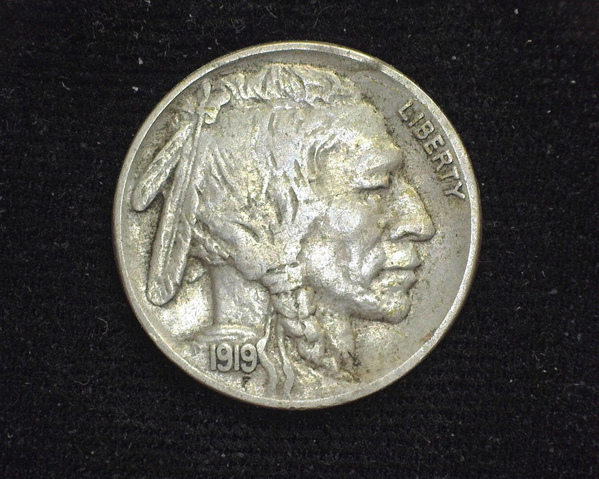 1919 Buffalo Nickel VF - US Coin