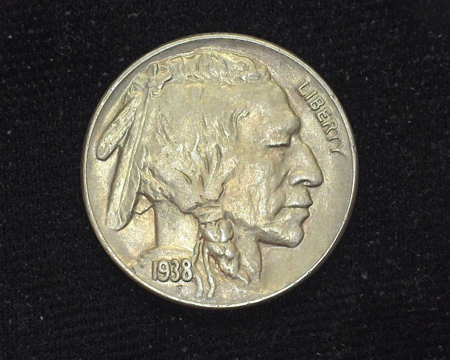 1938 D Buffalo Nickel AU - US Coin