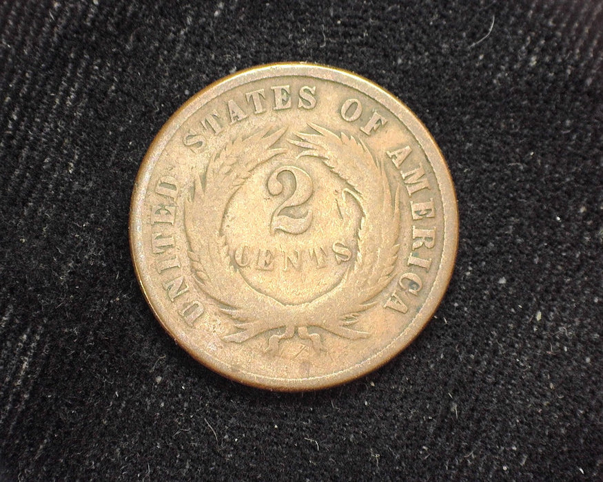 1871 Two Cent Piece G - US Coin