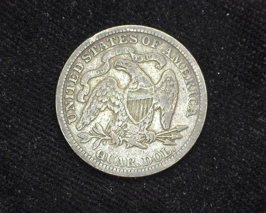 1891 Liberty Seated Quarter F - US Coin