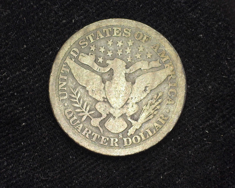 1898 S Barber Quarter G - US Coin