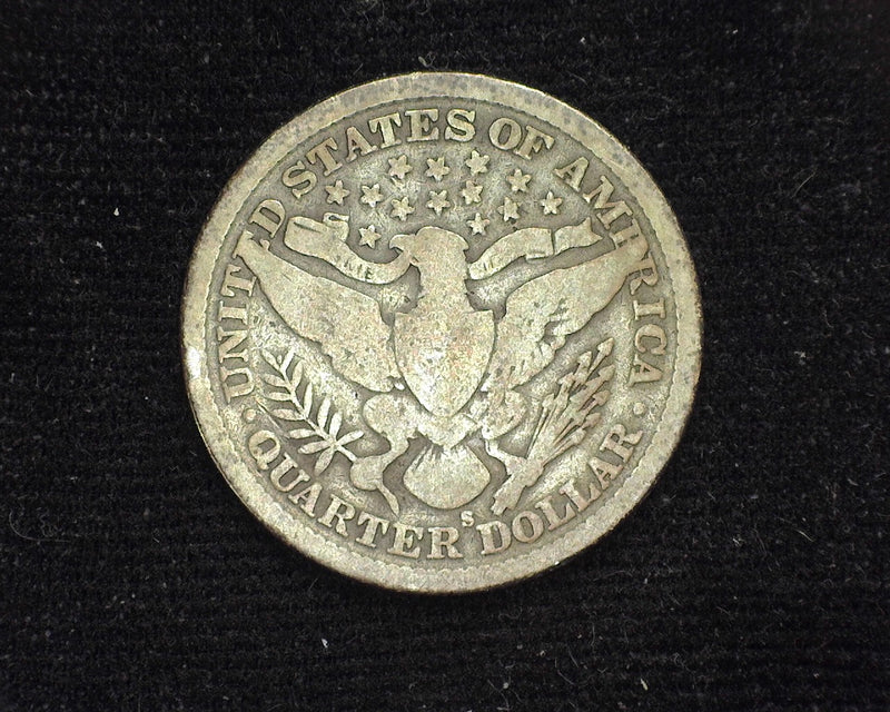 1898 S Barber Quarter G - US Coin
