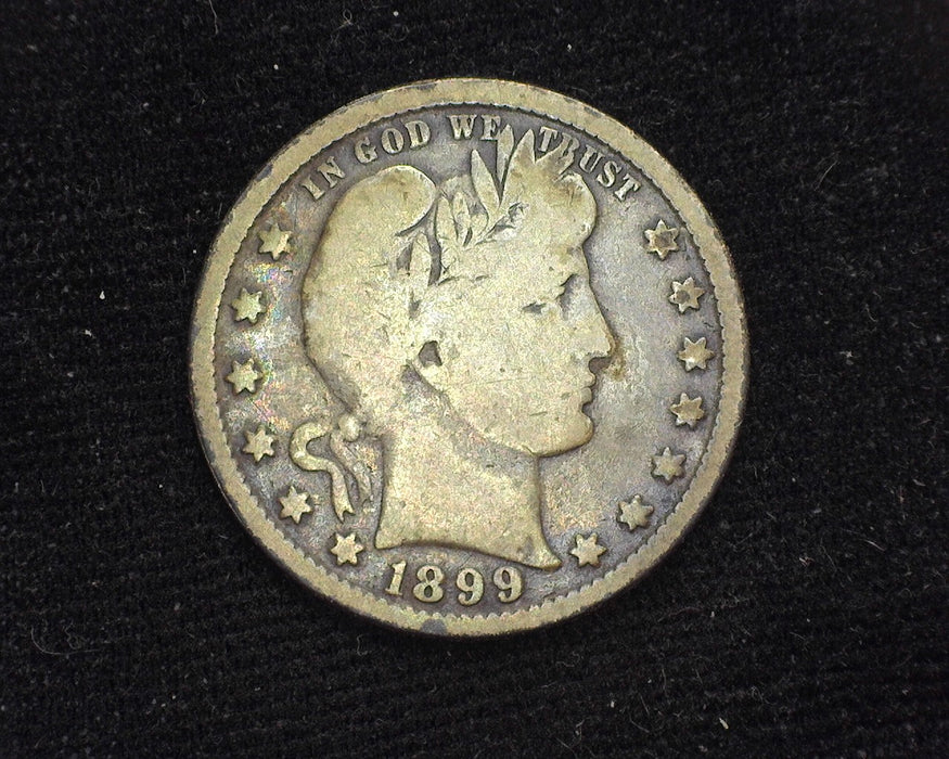 1899 Barber Quarter VG - US Coin