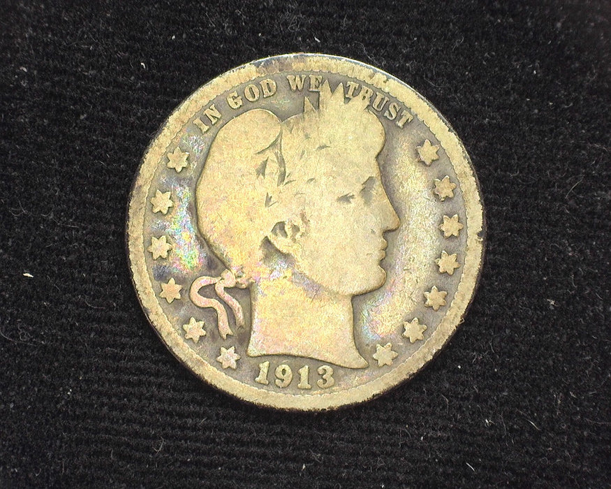 1913 Barber Quarter AG/G - US Coin