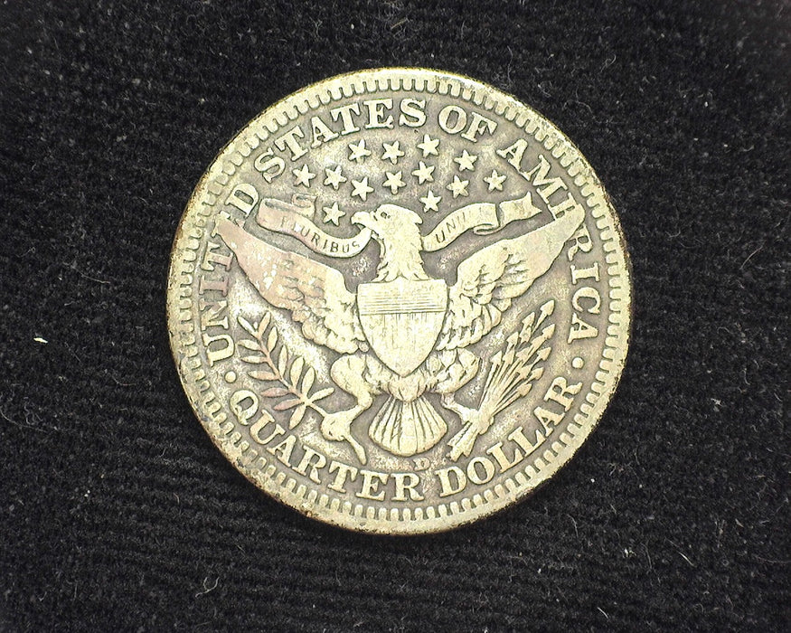 1915 D Barber Quarter F - US Coin