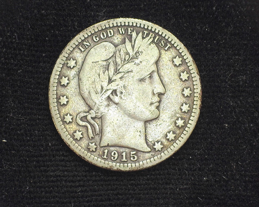 1915 D Barber Quarter F - US Coin