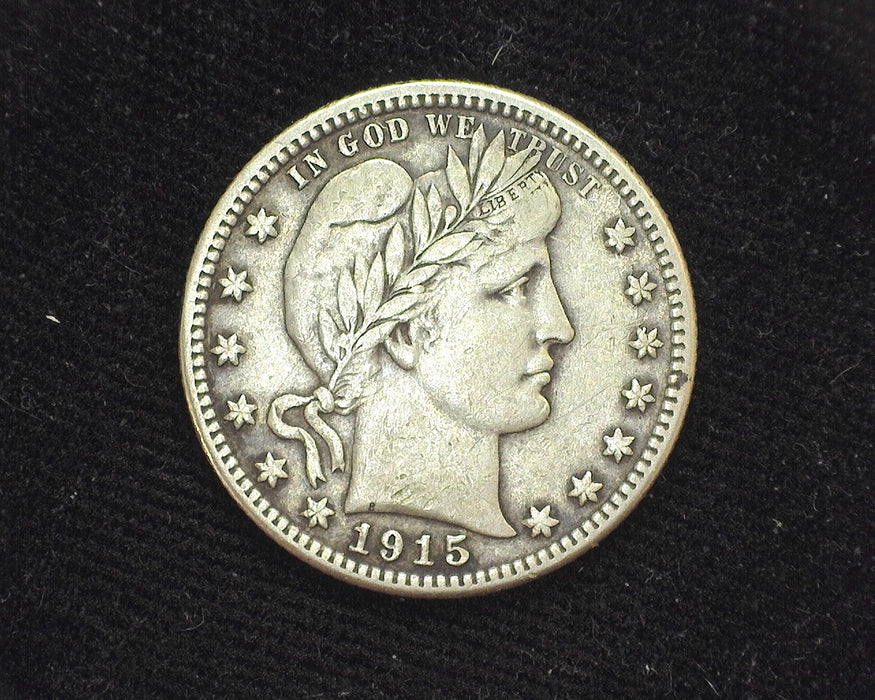 1915 D Barber Quarter VF - US Coin