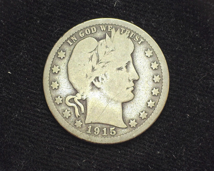 1915 S Barber Quarter G - US Coin