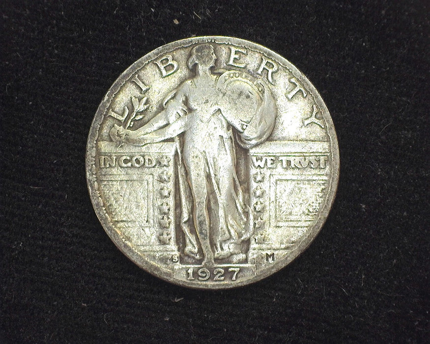 1927 S Standing Liberty Quarter F - US Coin