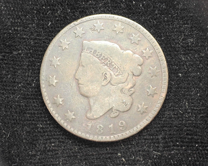 1819 Large Cent Coronet G - US Coin