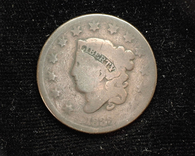 1833 Classic Head Large Cent G - US Coin
