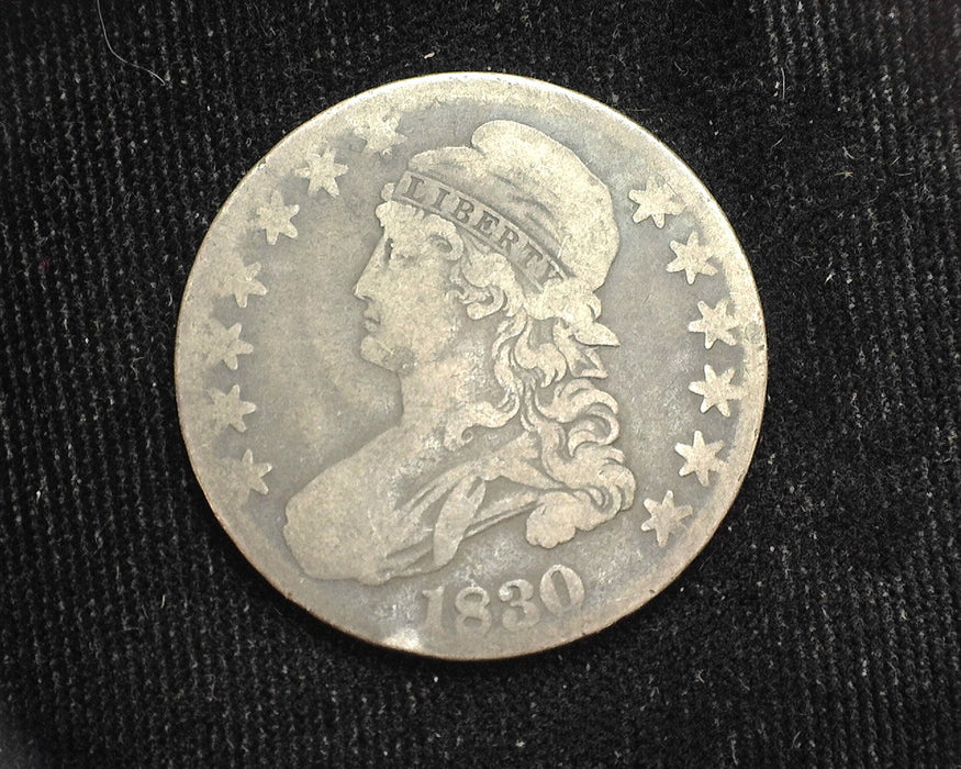 1830 Capped Bust Half Dollar Large 0 VG - US Coin