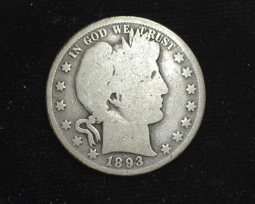 1893 Barber Half Dollar AG/G - US Coin