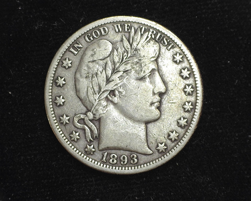 1893 O Barber Half Dollar F - US Coin