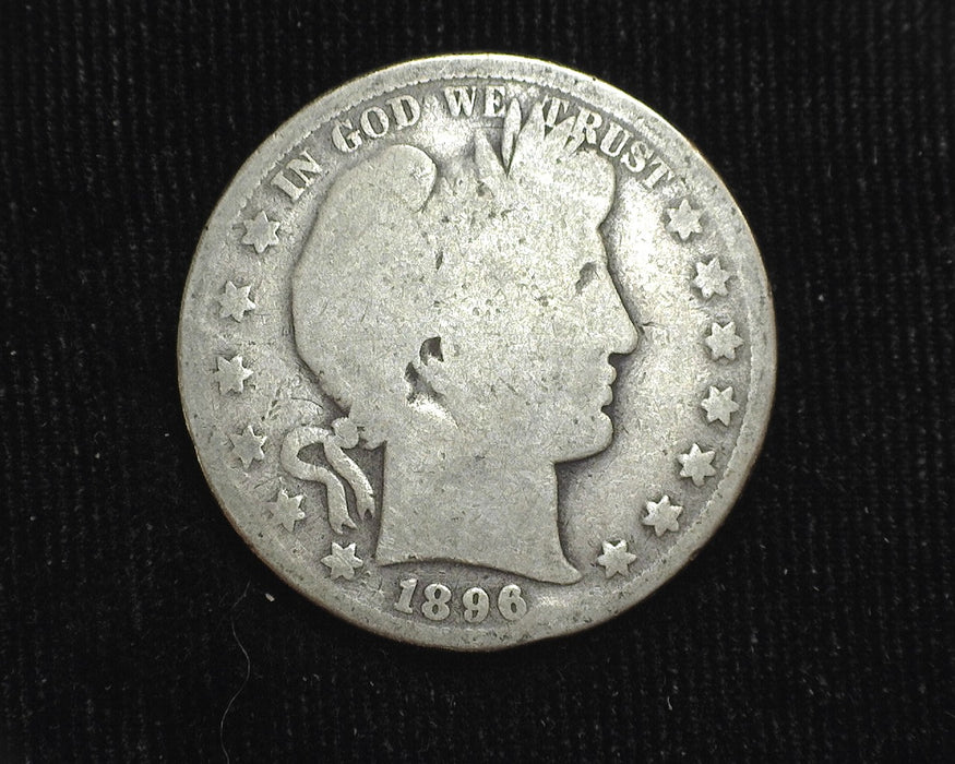 1896 Barber Half Dollar AG/G - US Coin