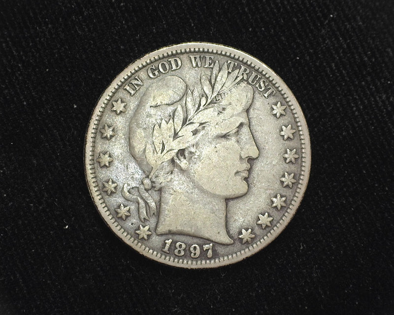 1897 Barber Half Dollar F - US Coin