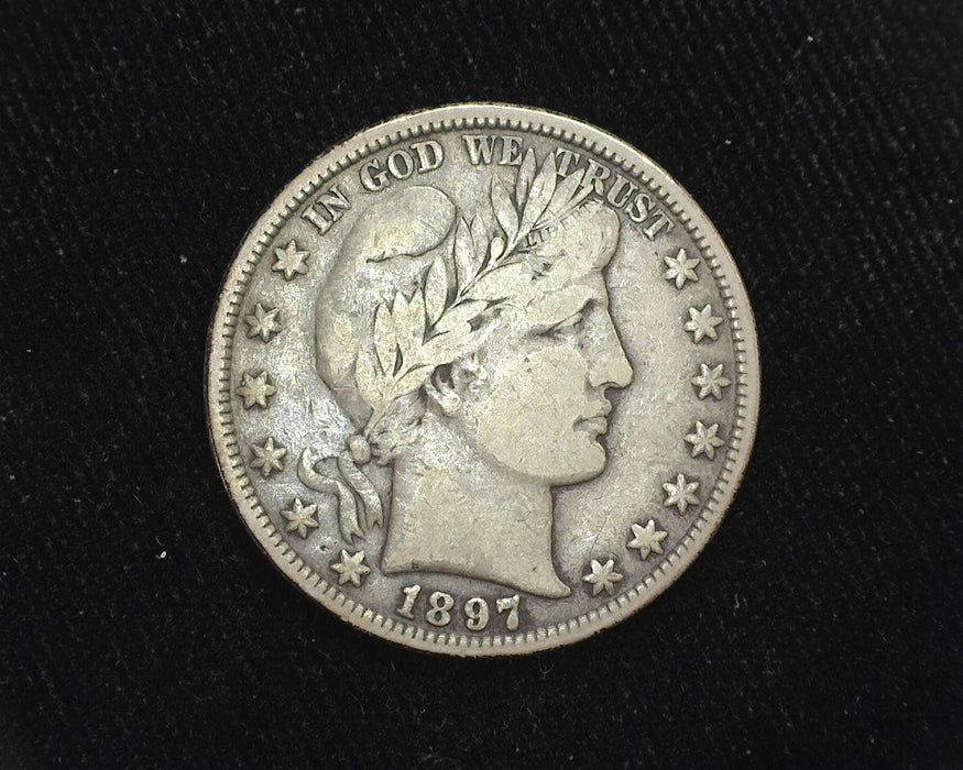 1897 Barber Half Dollar F - US Coin