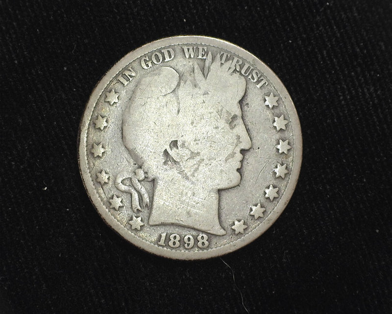 1898 Barber Half Dollar G - US Coin