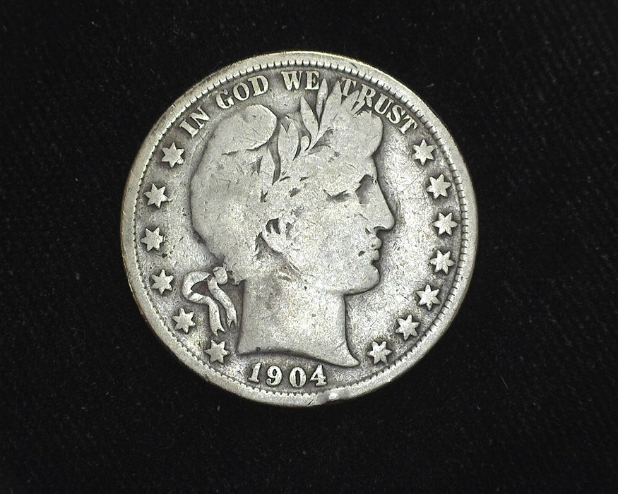 1904 Barber Half Dollar VG - US Coin