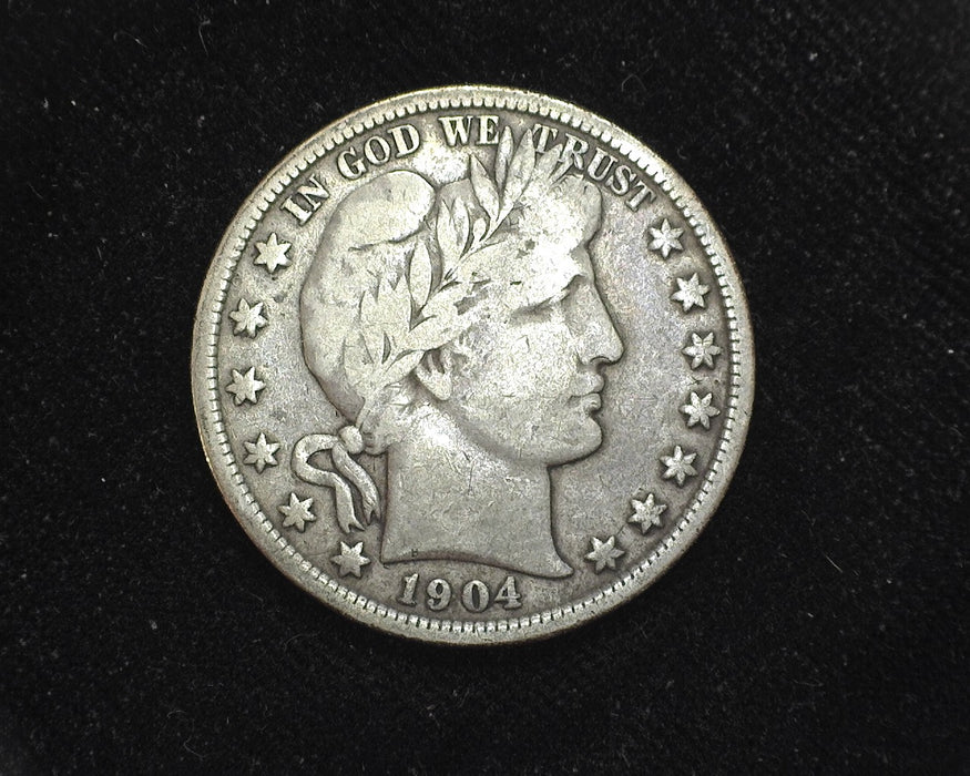 1904 Barber Half Dollar VG/F - US Coin