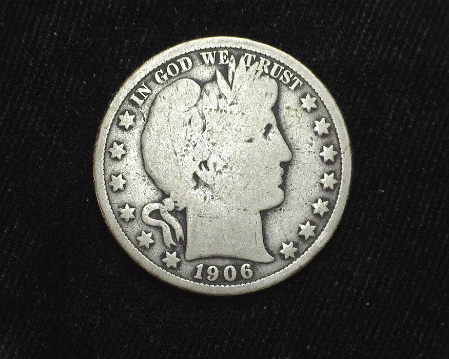 1906 Barber Half Dollar G/VG - US Coin