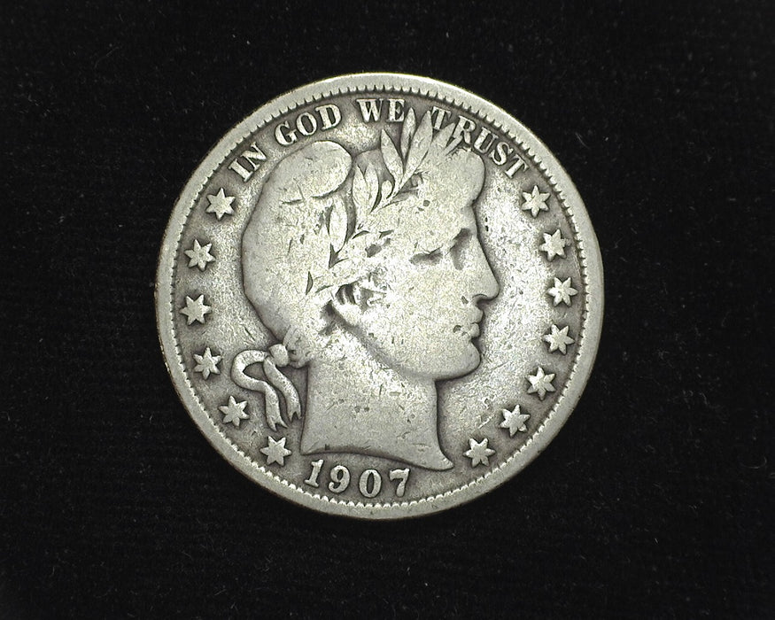 1907 Barber Half Dollar VG/F - US Coin
