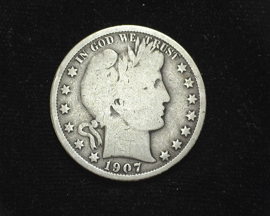 1907 O Barber Half Dollar G/VG - US Coin