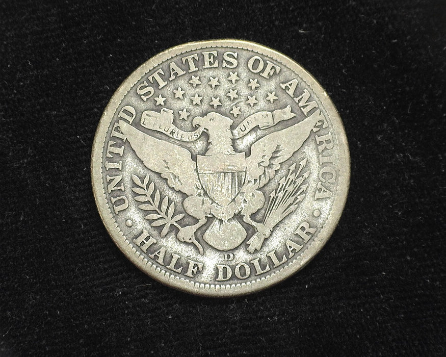 1908 D Barber Half Dollar VG - US Coin