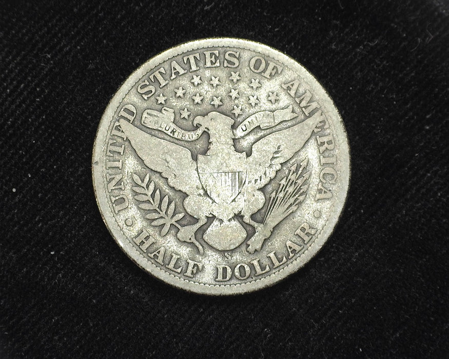 1908 S Barber Half Dollar VG - US Coin