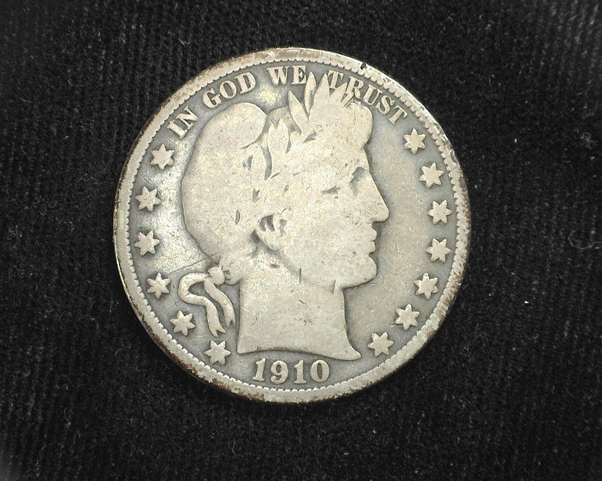 1910 Barber Half Dollar G/VG - US Coin