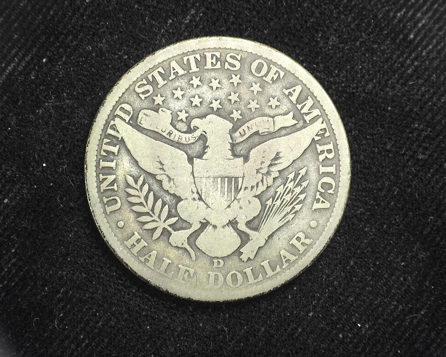 1911 D Barber Half Dollar VG - US Coin