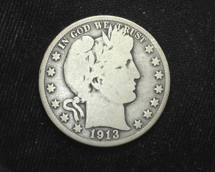 1913 D Barber Half Dollar G - US Coin