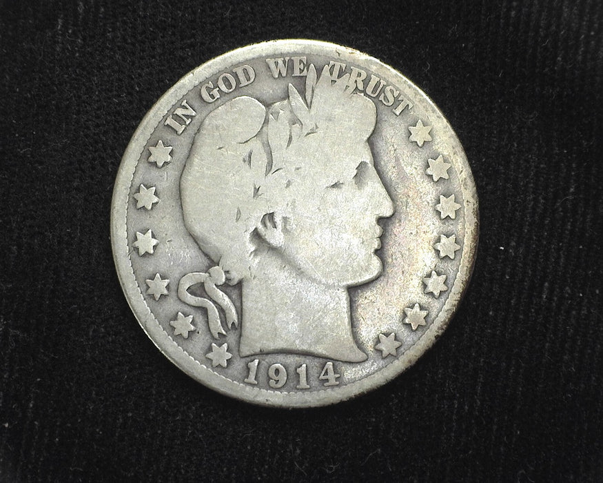 1914 S Barber Half Dollar G - US Coin