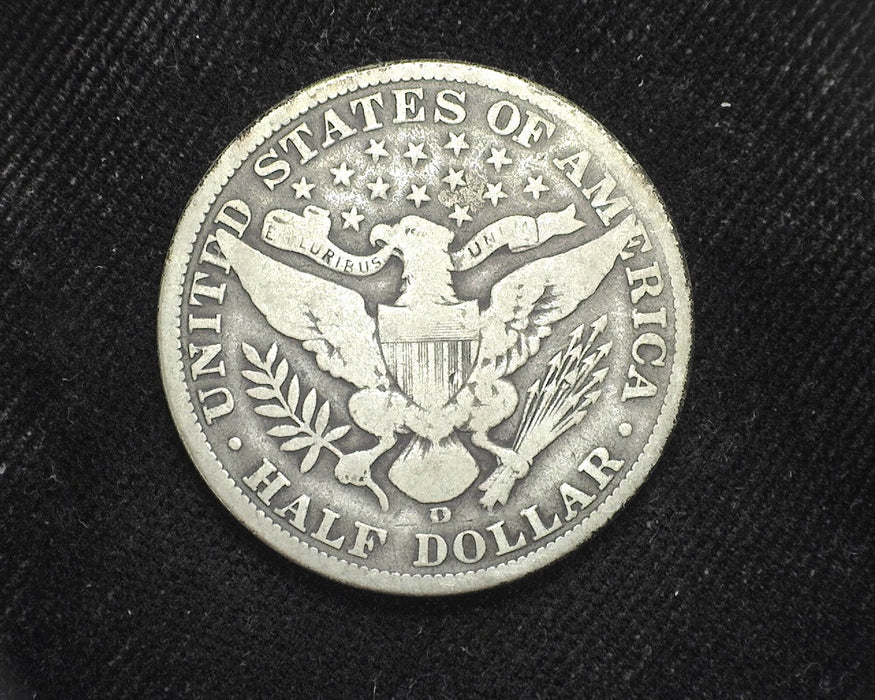 1915 D Barber Half Dollar VG - US Coin