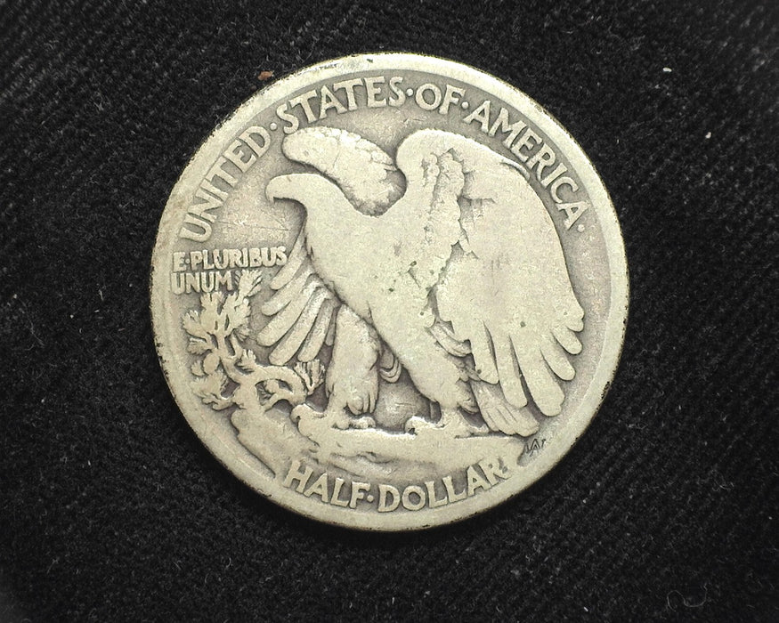 1917 D Obv Liberty Walking Half Dollar VG - US Coin