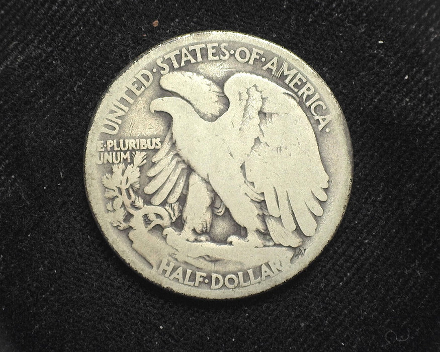 1917 D Obv Liberty Walking Half Dollar G - US Coin