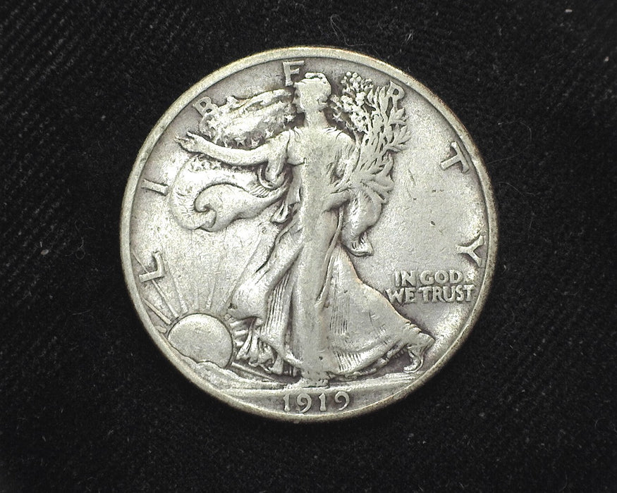 1919 Liberty Walking Half Dollar F - US Coin