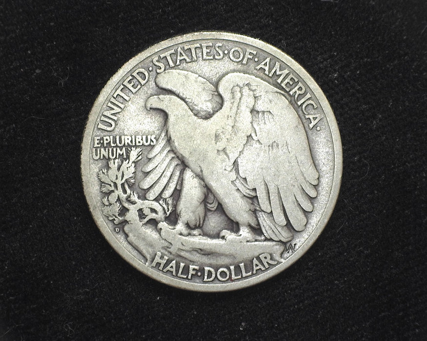 1919 D Liberty Walking Half Dollar VG - US Coin