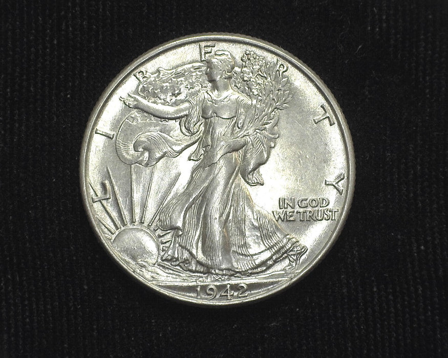 1942 Liberty Walking Half Dollar UNC - US Coin