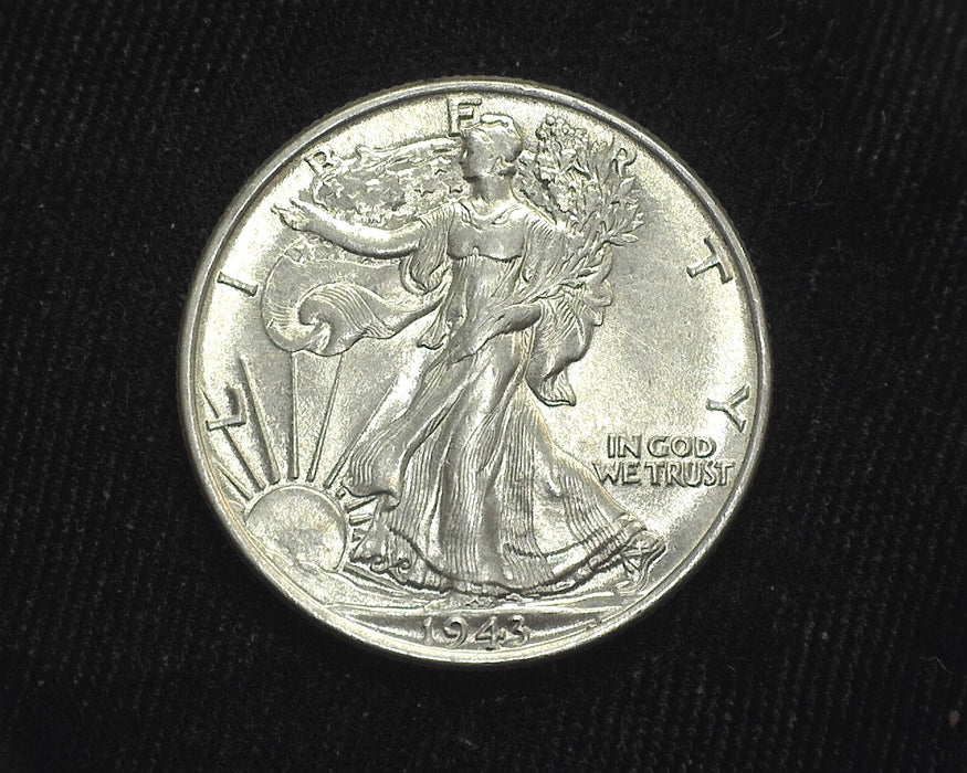 1943 Liberty Walking Half Dollar Choice. BU - US Coin