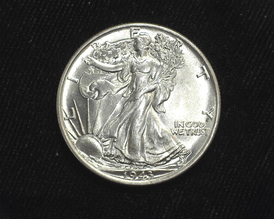 1943 Liberty Walking Half Dollar Gem! BU - US Coin