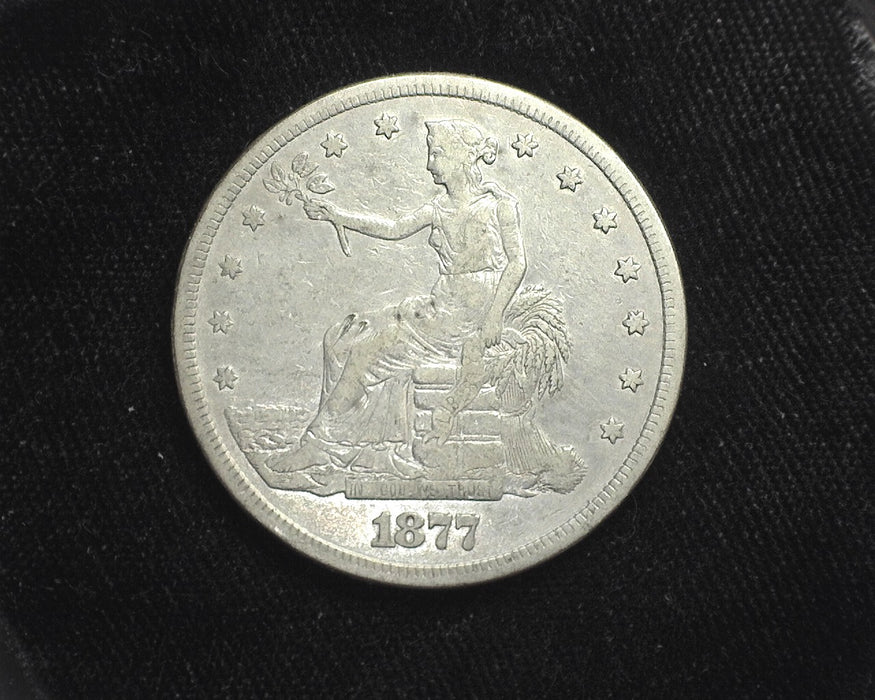 1877 S Trade Dollar F - US Coin